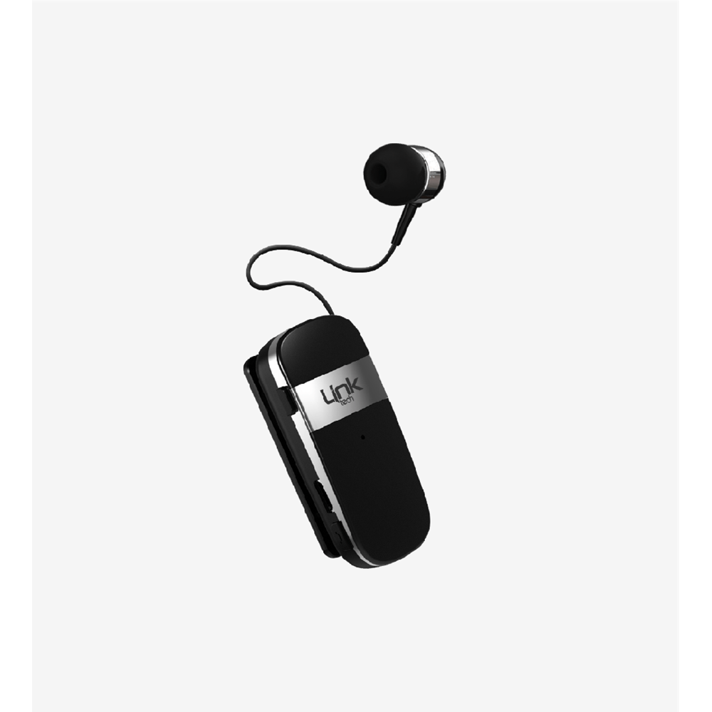 Linktech LPH-V77 Makaralı Titreşimli Siyah Bluetooth Kulaklık