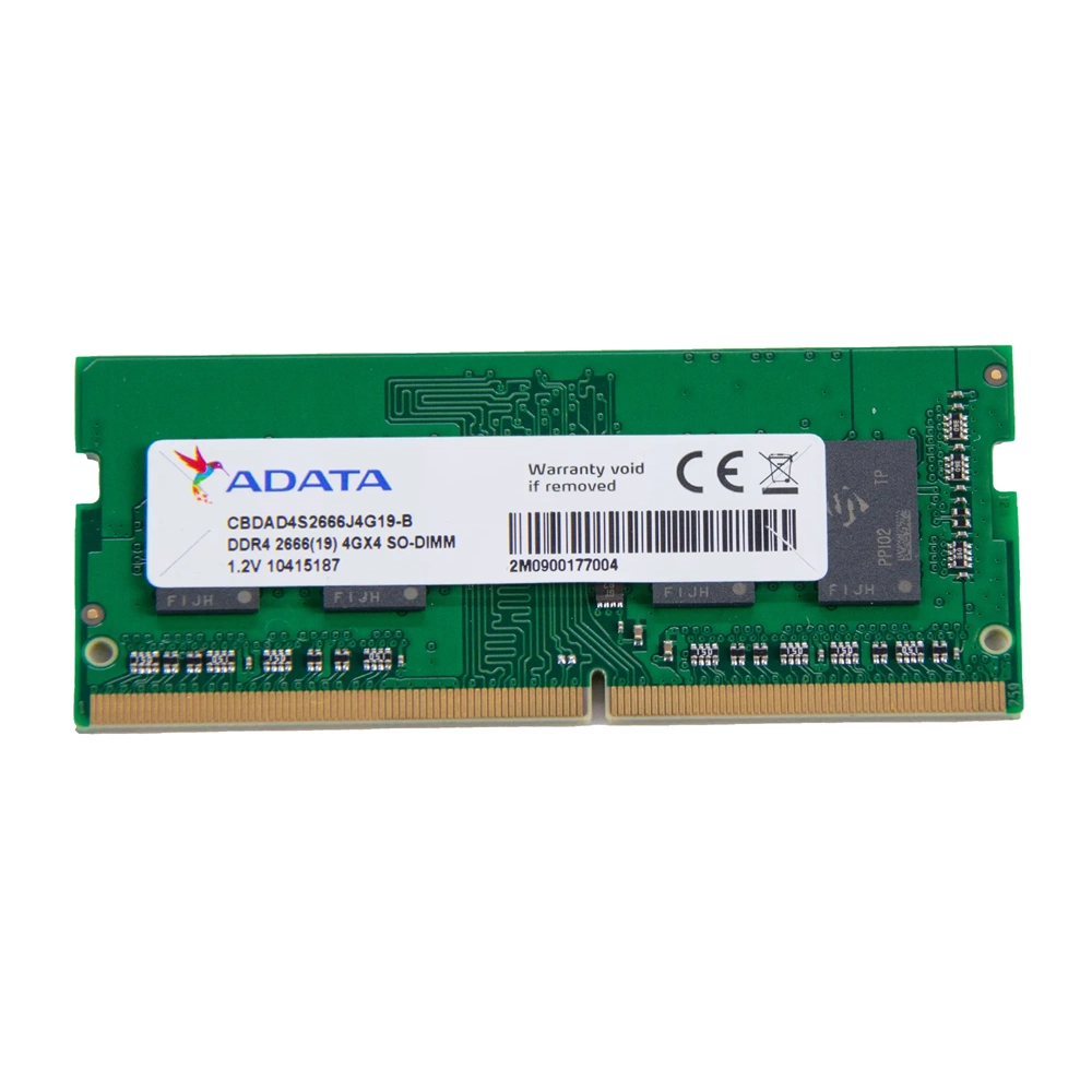 Adata 4GB DDR4 2666MHZ 1.2V SODIMM Notebook Bellek Ram (CBDAD4S2666J4G19-B)