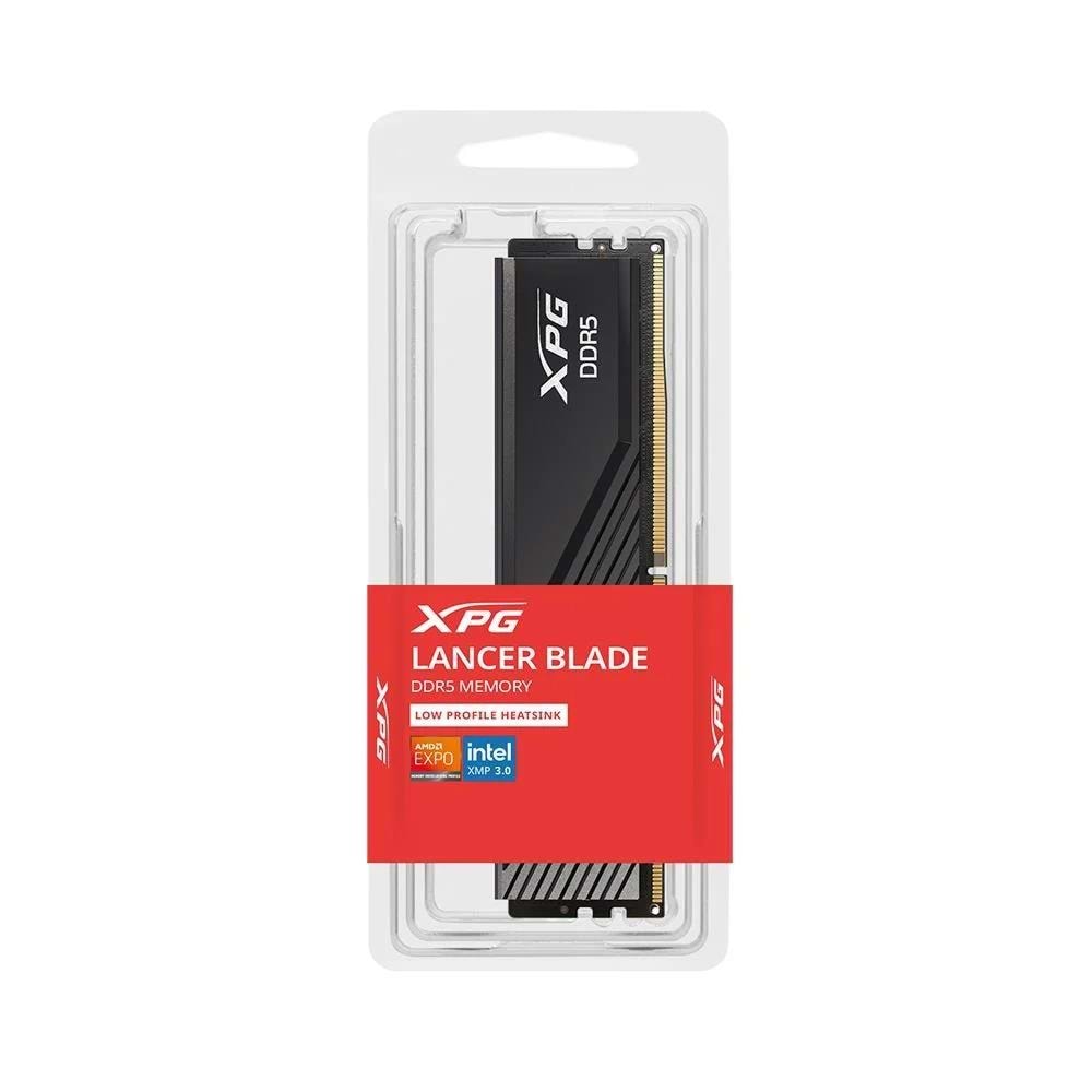 XPG Lancer Blade 8GB 5600MHZ DDR5 CL46 1.1V XMP3.0 EXPO DIMM Masaüstü Bellek Ram (AX5U5600C468G-SLABBK)