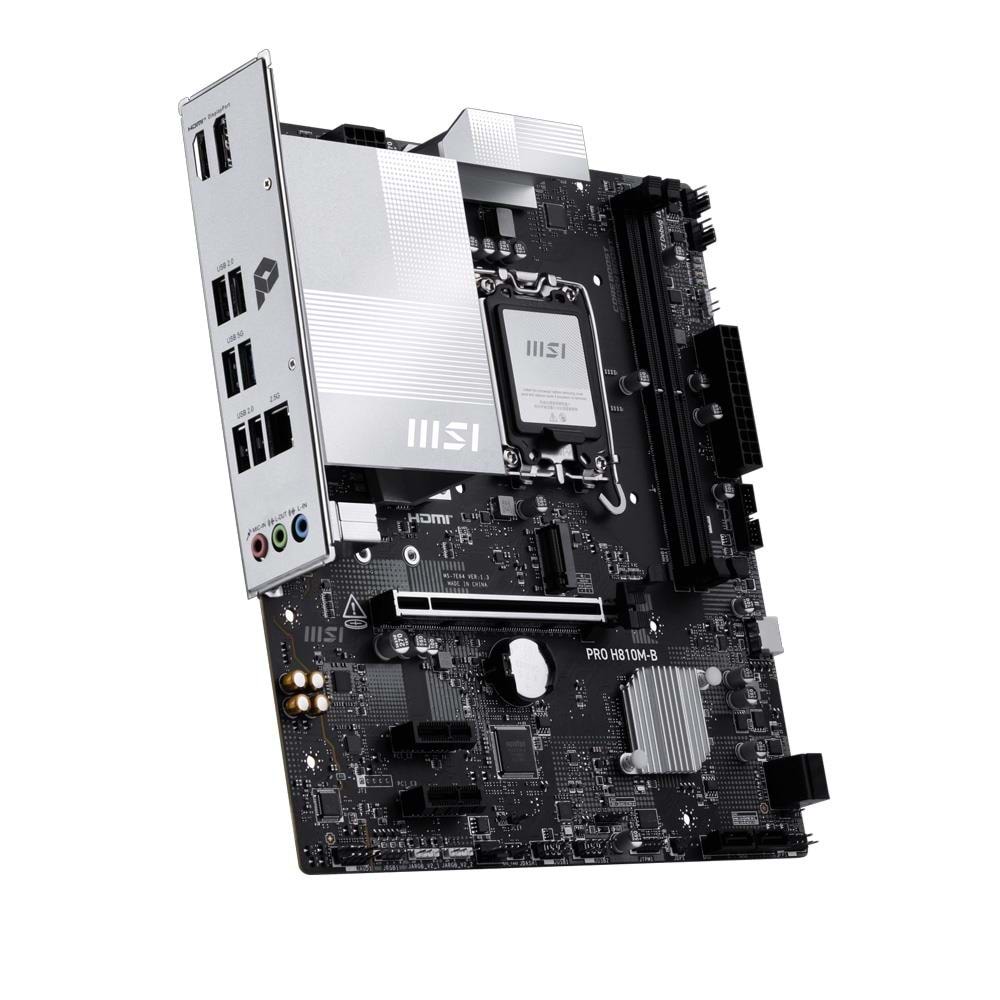 MSI Pro H810M-B LGA1851 DDR5 6400MHZ(OC) MATX Anakart Gaming Oyuncu Anakart
