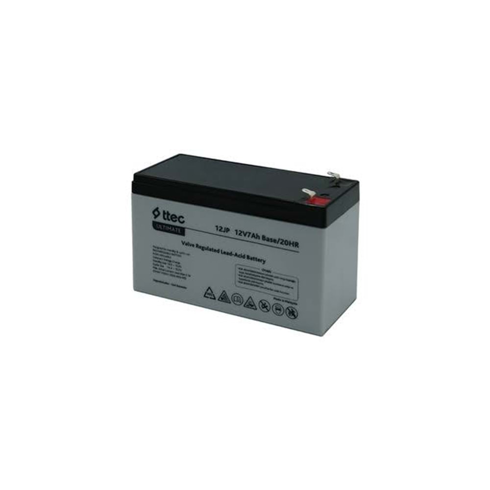 TTEC Ultimate 12V 7A 20HR Kuru Akü