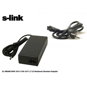 S-Link SL-NBA88 19V 4,74A 4,8*1,7 LG Notebook Adaptör