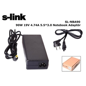 S-Link SL-NBA90 90W 19V 4,74A 5,5*3,0 Samsung Notebook Standart Adaptör