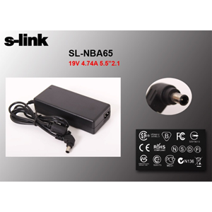 S-Link SL-NBA65 90W 19V 4,74A 5,5*2,1 Acer Notebook Standart Adaptör