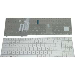 Retro NBKL004W Casper MB50 Uyumlu Beyaz Notebook Klavyesi