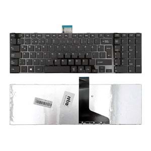 Retro NBKL121TR Toshiba Dynabook Satellite C850, L850 Notebook Klavyesi - Siyah - TR - WF