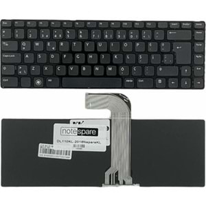 Retro NBKL724TR Dell Inspiron M4040 Uyumlu Nb Klavyesi - Siyah - TR