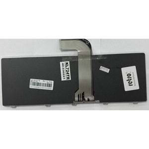 Retro NBKL724TR Dell Inspiron M4040 Uyumlu Nb Klavyesi - Siyah - TR