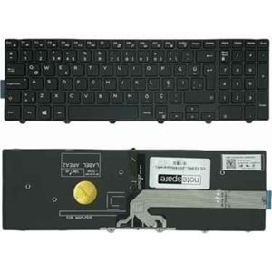 Retro NBKL858 Dell Inspiron 3542 Uyumlu Notebook Klavyesi - Siyah - TR