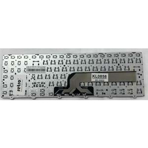 Retro NBKL858 Dell Inspiron 3542 Uyumlu Notebook Klavyesi - Siyah - TR
