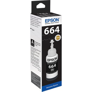 Epson T6641 L100/ L200/ L355 Black Mürekkep (70ml)