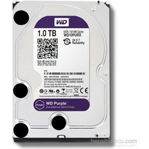 Western Digital Purple 1TB 7X24 5400RPM 64MB Sata3 3,5