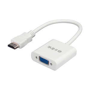 S-Link SL-HVS13 HDMI TO VGA + Audio Micro USB Çevirici