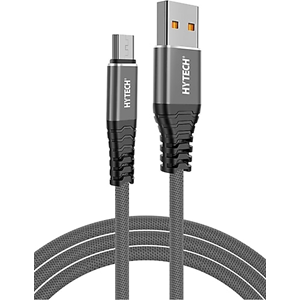 Hytech HY-X2103M 3A Micro USB 3M Gri Data + Sarj Kablosu