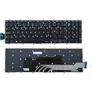 Retro NBKL999 Dell İnspiron 7566 Uyumlu Notebook Klavyesi - Siyah- TR