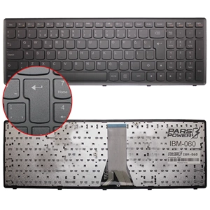 Retro NBKL401 Lenovo Ideapad Z510 Uyumlu Notebook Klavyesi - Siyah - TR