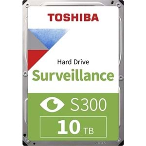 Toshiba S300 Surveillance 10TB 7200RPM 256MB 7/24 Sata Harddisk (HDWT31AUZSA51)
