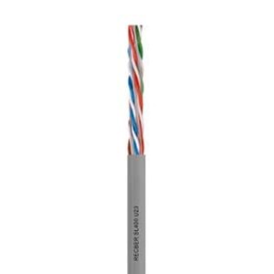 Reçber CAT6 SL400 U23 LSZH U/UTP 4X2X23AWG Gri 500m Euro-Class DCA Network Kablosu (506075)