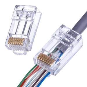 Molix MX-560 100'Lü Yeni Nesil CAT6 UTP Konnektör