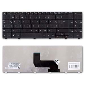 Retro NBKL485BTR Packard Bell EasyNote TJ65, TJ75, TR85, TR86 Notebook Klavyesi - Siyah - TR