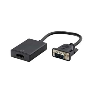 Molix MX-1250 VGA to HDMI 0,10M Mini Model Dönüştürücü
