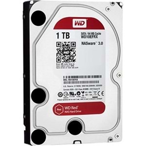 Western Digital RED 1TB 64MB 5400RPM Sata3 Nas Harddisk (WD10EFRX)