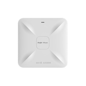 Ruijie RG-RAP2260(G) AX1800 Wi-Fi 6 2Port 2,4G 2x2MIMO 5G 2x2MIMO 23DBM 2,4Ghz & 5Ghz PoE Adaptörsüz Indoor Access Point
