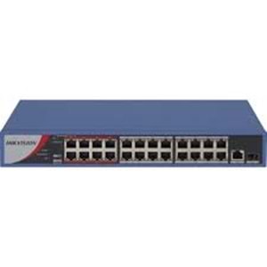 Hikvision DS-3E0326P-E/M(B) 230W 24Port 10/100 Yönetilemez PoE Switch