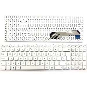 Retro NBKL991W Asus X541U Uyumlu Notebook Klavyesi - Beyaz - TR