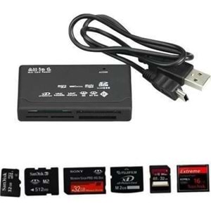 Molix MX-550 Micro SD/SD/Mini SD/SD HC Çoklu Kart Okuyucu
