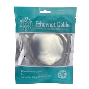 Necip Bilgisayar A102-TR CAT6 1GIGABYTE 50U 1M 28AWG Gri Patch Cord Kablo