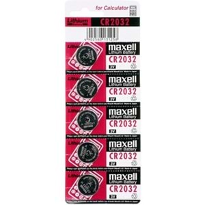 Maxell CR2032 3V Lityum Düğme Pil
