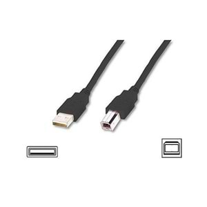 DIGITUS AK-300105-050-S Tip A-B 5,0m Usb Yazıcı Bağlantı Kablosu