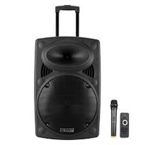 Mikado MD-86KP V1 30W USB/BT/TF/TWS Kablosuz Mikrofonlu Toplantı-Parti Hoparlör