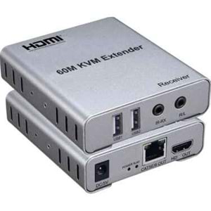 APRONX APX-USB60M CAT5E/CAT6 60M USB 1080P KVM HDMI EXTENDER