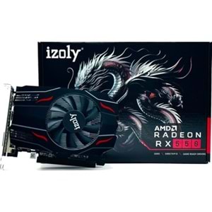Izoly RX550 4GB 128BIT GDDR5 1XDP 1XHDMI 1XDVI Ekran Kartı