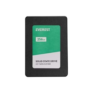 Everest ES256A 256GB 2.5 SATA3 520MB/460MB 3D NAND Flash SSD (Solid State Drive)