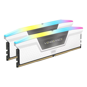 Corsair Vengeance RGB 64GB (2x32GB) 6000MHz CL30 INTEL XMP 3.0 – AMD EXPO DDR5 Beyaz Ram (CMH64GX5M2B6000Z30W)