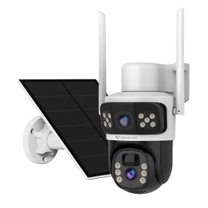 NOVACOM-VSTARCAM CB67D-4G 2X3MP 4MM 4G PTZ WI-FI SOLAR BULLET KAMERA