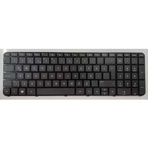 Retro NBKL0088 HP Pavilion 15-B000 Slebook Uyumlu Siyah Notebook Klavyesi