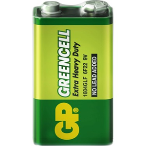 GP Greencel 9V Çinko Pil GP1604G-S1