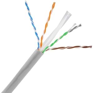 Dahua PFM922I-6UN-C CAT6 305M 23AWG Gri İç Ortam Top Kablo