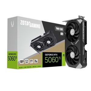 Zotac Geforce RTX5060TI Gaming Twin Edge OC 8GB GDDR7 128BIT 3xDP 1xHDMI Ekran Kartı
