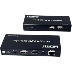Novacom NVC-KVM4120M 4K 120MT KVM/HDMI/USB/IR HDMI EXTENDER