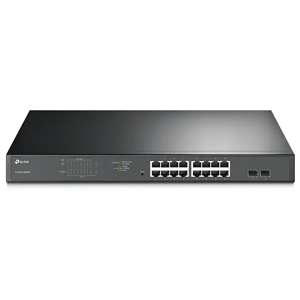 TP-Link TL-SG1218MPE 16PORT 10/100/1000 2xSFP Çelik Kasa Rack Mount Poe Switch