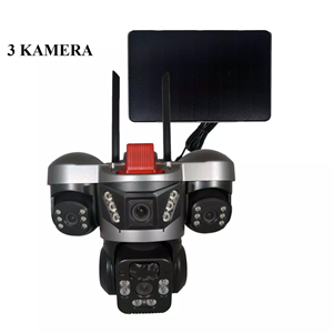 Apronx APX-WSP364 9MP 3.6MM 3Kameralı 4G Solar Bullet Kamera