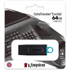 Kingston Exodia USB3.2 GEN1 64GB USB Flash Bellek (DTX/64GB)