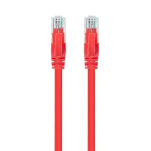 S-Link SL-CAT606RE 0.60M Kırmızı CAT6 İnternet Patch Kablo