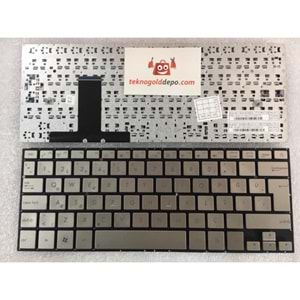 Retro NBKL400S Asus UX31 Uyumlu Gümüş Notebook Klavyesi