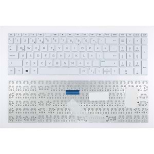 Retro NBKL1145S HP 15-DW , 15-DW0000 Uyumlu Gümüş Notebook Klavyesi